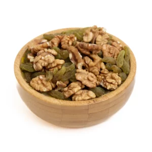 مخلوط کشمش سبز و گردو